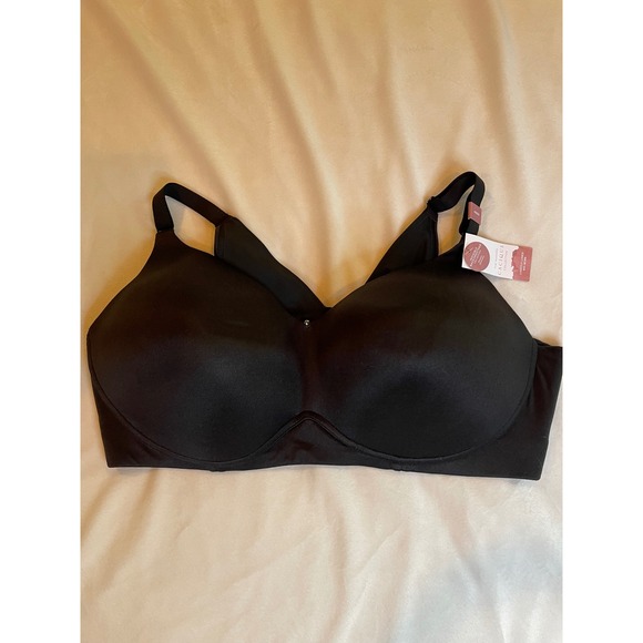 Lane Bryant Other - Cacique Invisible Backsmoother Bra 46DD Black Lightly Lined No-Wire NWT